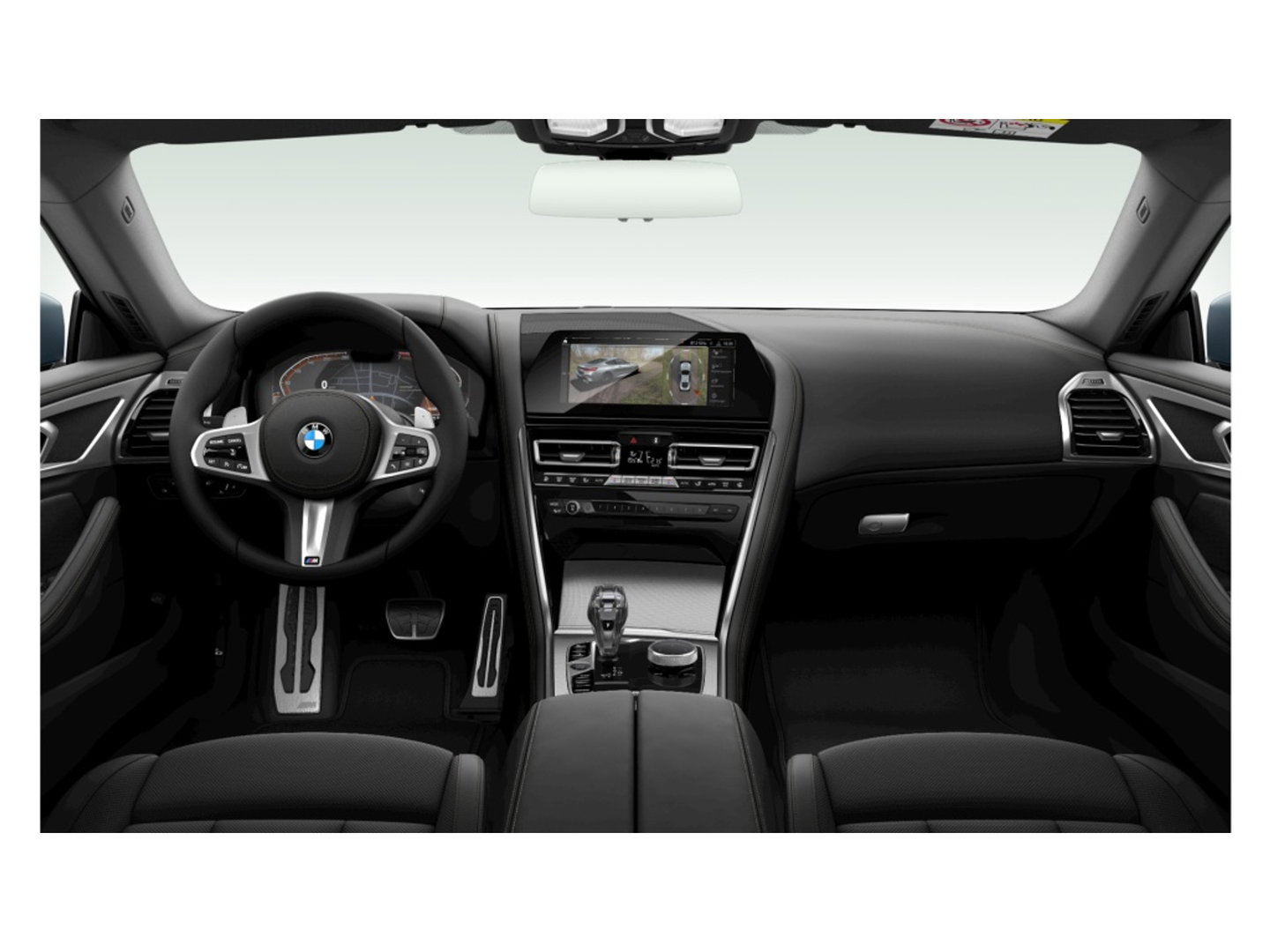 BMW 8 Serie 840i 341PK M-Sport / Individual / carbon / head-up / 360°