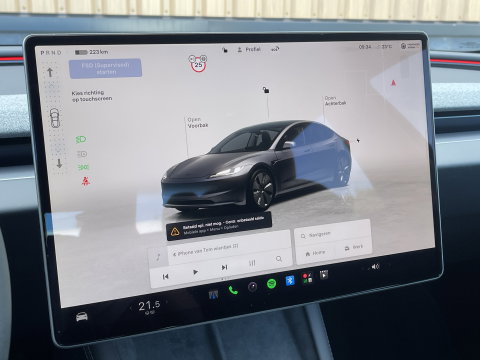 Tesla Model 3 Premium Long Range RWD 78 kWh | Marge! Financiering zonder aanbetaling | Full Self Driving | Stoelverkoeling | Bluetooth |