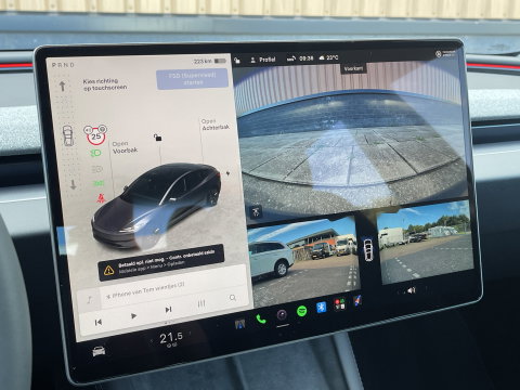 Tesla Model 3 Premium Long Range RWD 78 kWh | Marge! Financiering zonder aanbetaling | Full Self Driving | Stoelverkoeling | Bluetooth |
