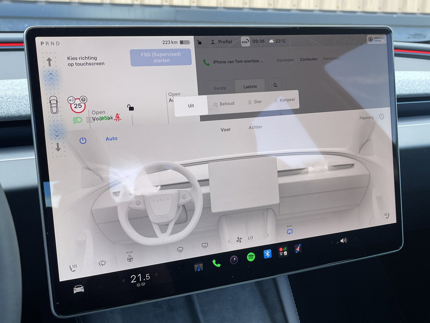 Tesla Model 3 Premium Long Range RWD 78 kWh | Marge! Financiering zonder aanbetaling | Full Self Driving | Stoelverkoeling | Bluetooth |