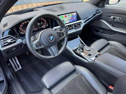BMW 3 Serie Touring M340i xDrive High Executive | 374 PK! | Panoramadak | BMW Laser | Head-Up | Harman & Kardon | 360° Camera | Elektrische Trekhaak | Apple Carplay | Android Auto |