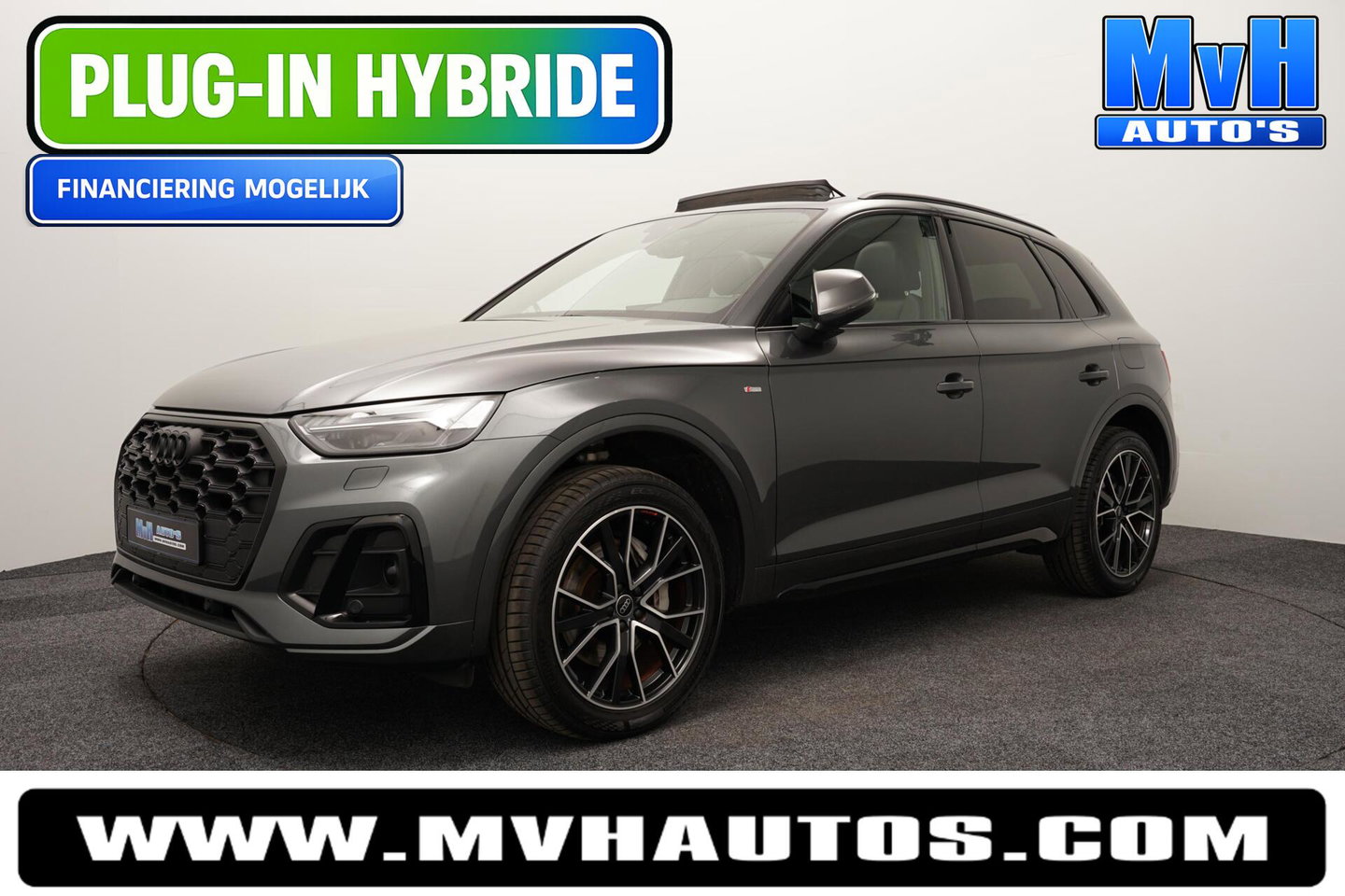 Audi Q5 50 TFSI e S Ed. PHEV|Quattro|300PK|PANO|MATRIX|SOH95%