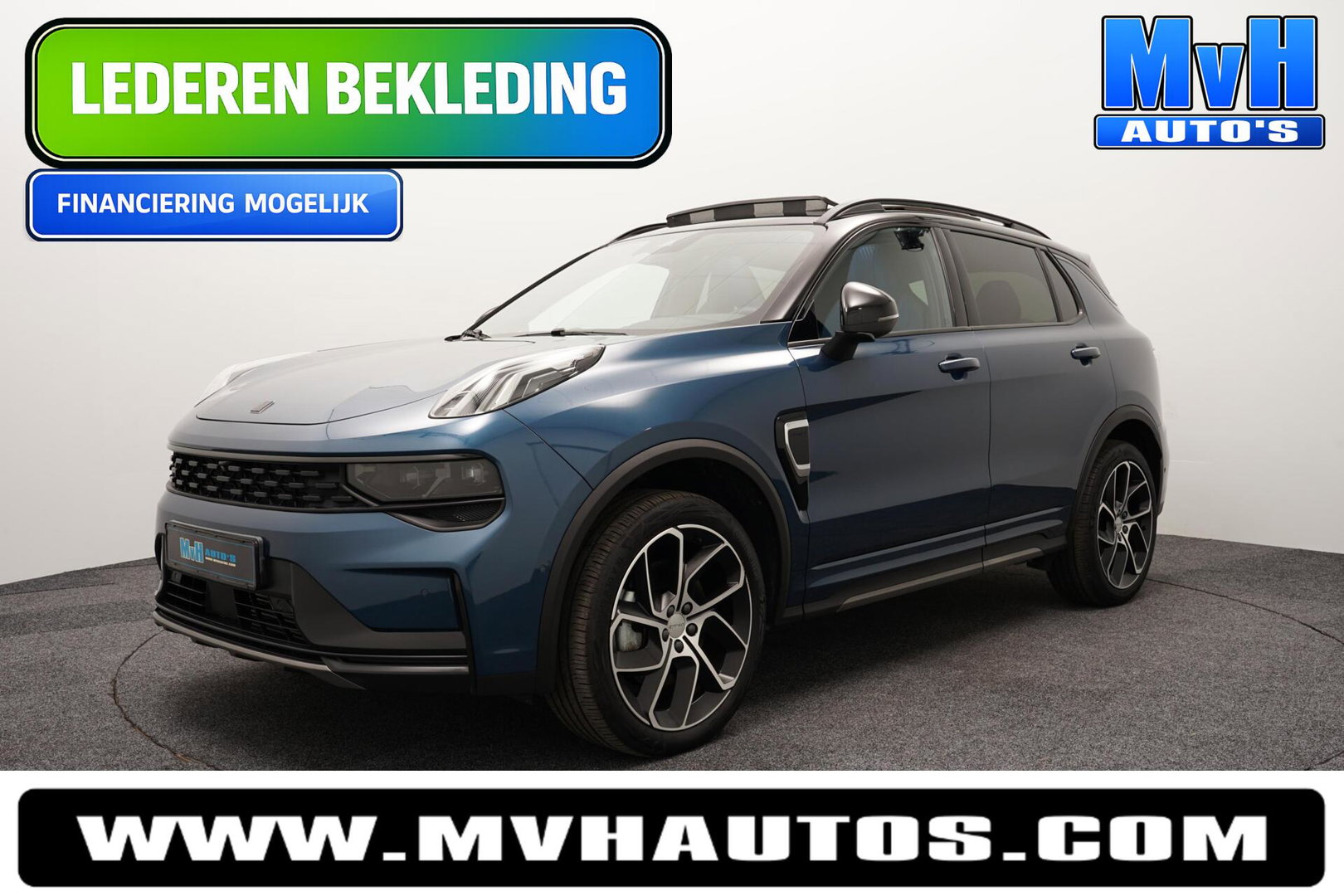 Lynk & Co 01 1.5 PHEV|FULL BLACK|LEER|360°|PANO|262PK|SOH97%