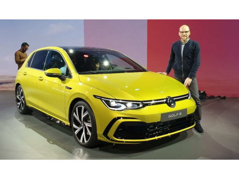 Volkswagen Golf 1.5 TSI 150PK Highline Business R "Automaat" R-Line Carplay Adaptive-cruise Blind-spot Keyless Pakeersensoren