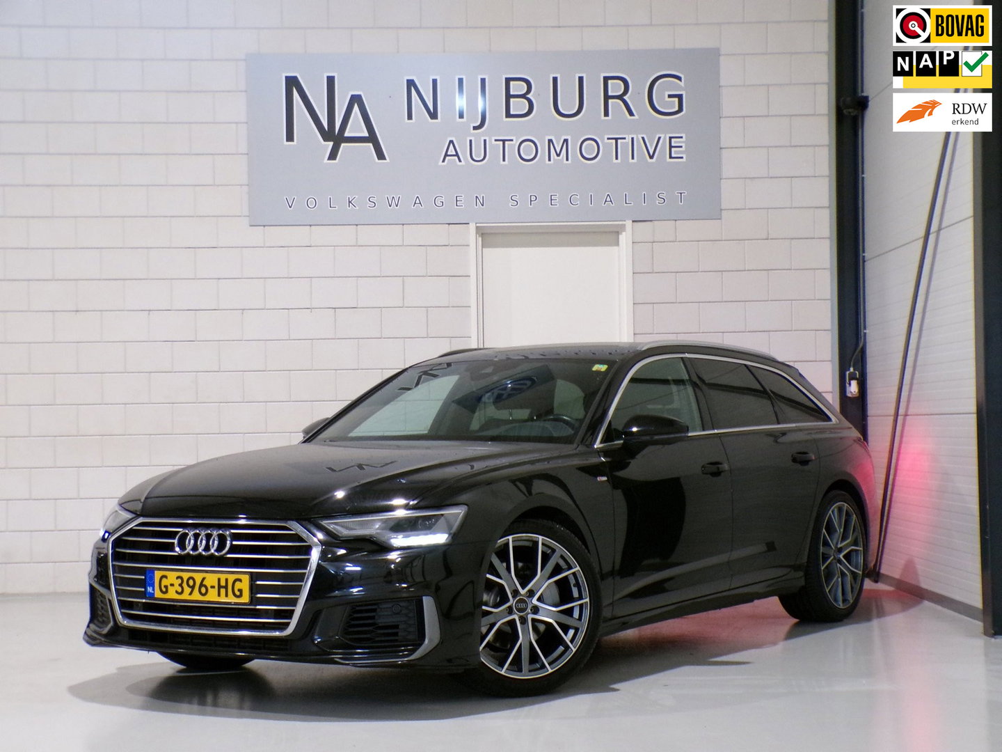 Audi A6 Avant 45 TFSI Sport S line Edition "Origineel NL!" Automaat! 2x S-Line Leer Apple-Carplay Virtual Stoelverwarming Memory