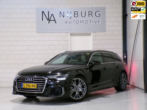 Audi A6 Avant 45 TFSI Sport S line Edition "Origineel NL!" Automaat! 2x S-Line Leer Apple-Carplay Virtual Stoelverwarming Memory