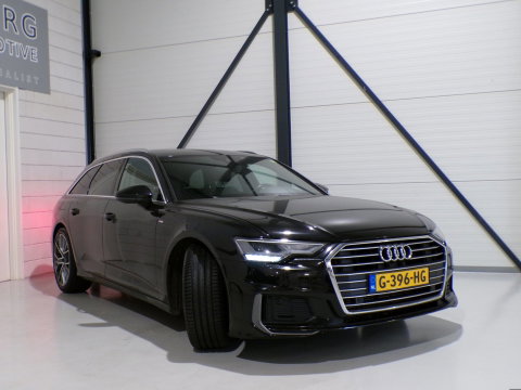 Audi A6 Avant 45 TFSI Sport S line Edition "Origineel NL!" Automaat! 2x S-Line Leer Apple-Carplay Virtual Stoelverwarming Memory