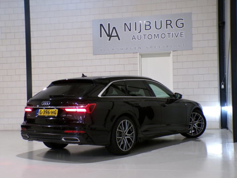 Audi A6 Avant 45 TFSI Sport S line Edition "Origineel NL!" Automaat! 2x S-Line Leer Apple-Carplay Virtual Stoelverwarming Memory