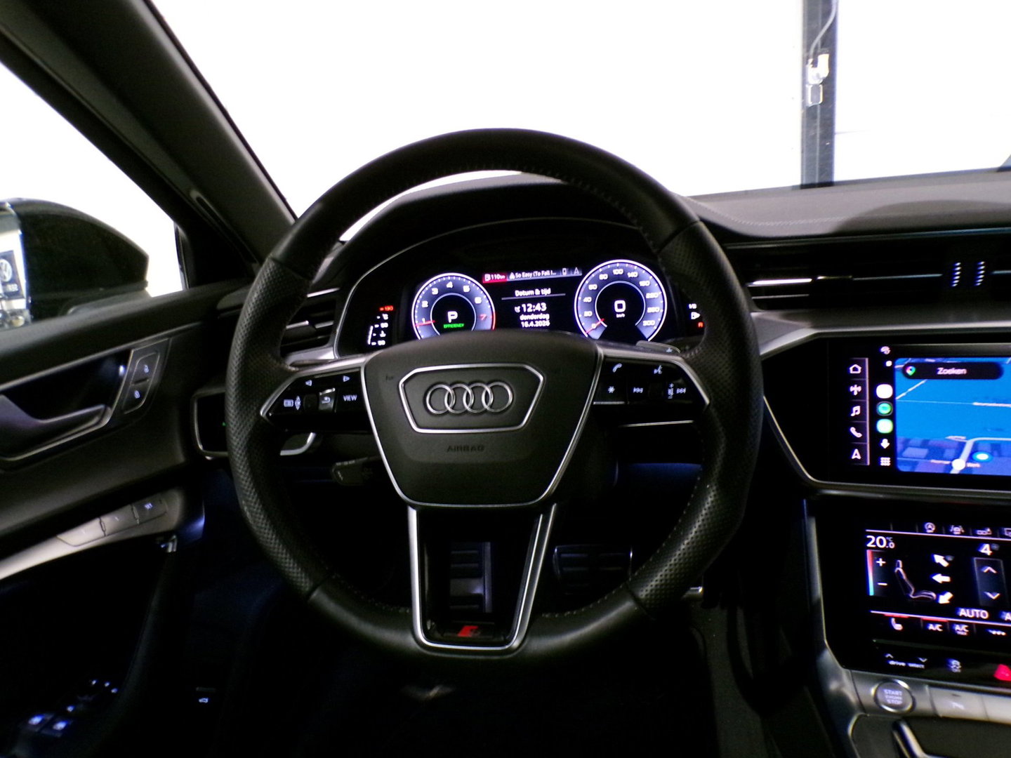 Audi A6 Avant 45 TFSI Sport S line Edition "Origineel NL!" Automaat! 2x S-Line Pano Apple-Carplay Virtual Stoelverwarming 21"Velg