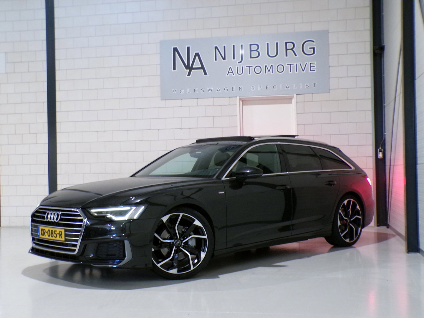 Audi A6 Avant 45 TFSI Sport S line Edition "Origineel NL!" Automaat! 2x S-Line Pano Apple-Carplay Virtual Stoelverwarming 21"Velg