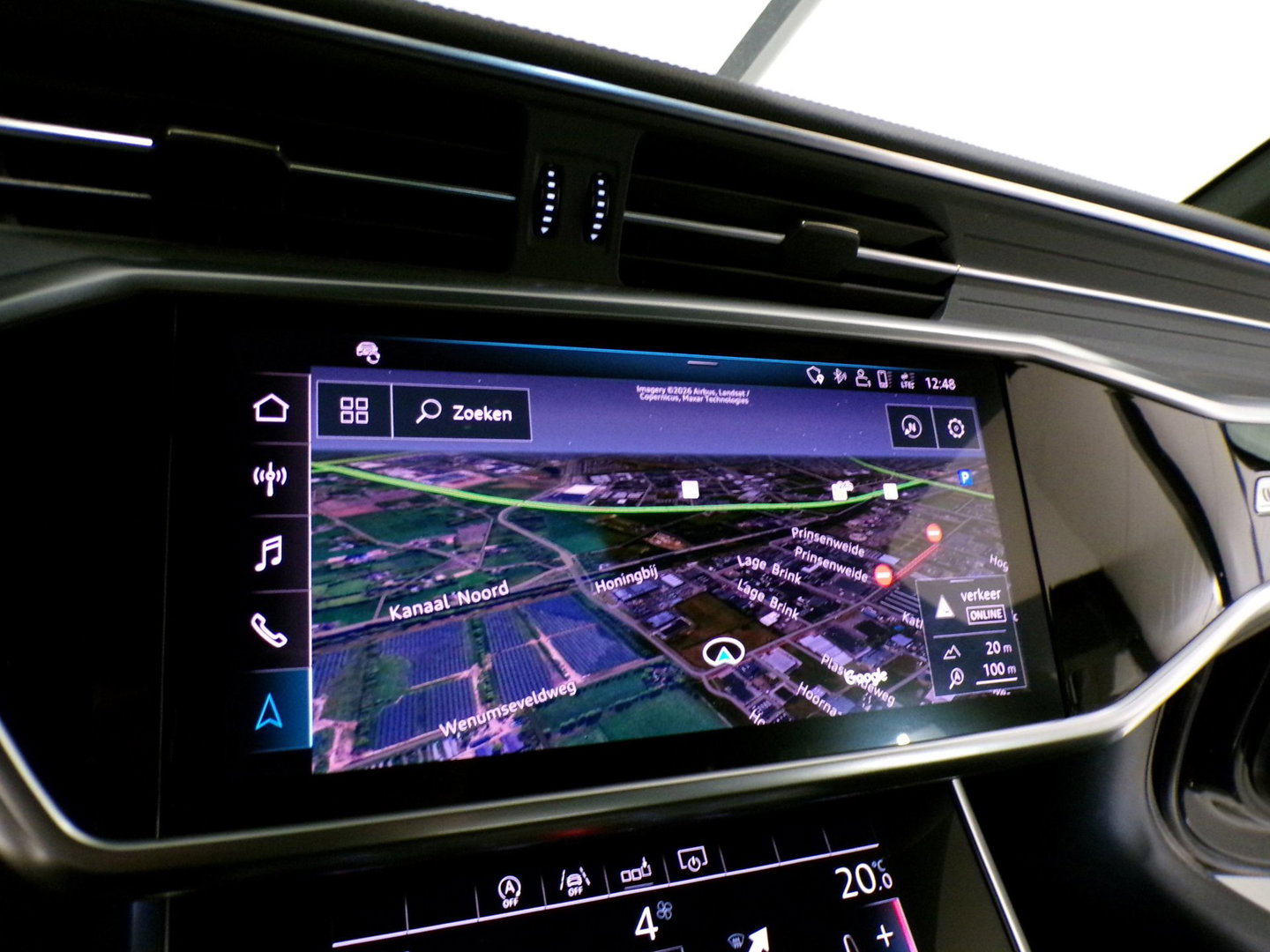 Audi A6 Avant 45 TFSI Sport S line Edition "Origineel NL!" Automaat! 2x S-Line Pano Apple-Carplay Virtual Stoelverwarming 21"Velg