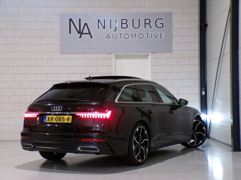 Audi A6 Avant 45 TFSI Sport S line Edition "Origineel NL!" Automaat! 2x S-Line Pano Apple-Carplay Virtual Stoelverwarming 21"Velg