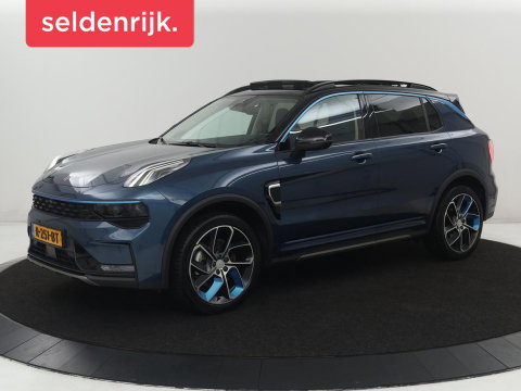 Lynk & Co 01 1.5 | SOH 88,3% | Panoramadak | Trekhaak | 360 Camera | Adaptive cruise | Climate control | Carplay | DAB+ | Bluetooth | Stoelverwarming | Sfeerverlichting | Park assist | Lane assist | Infinity audio | Rijstrookwissel waarschuwing