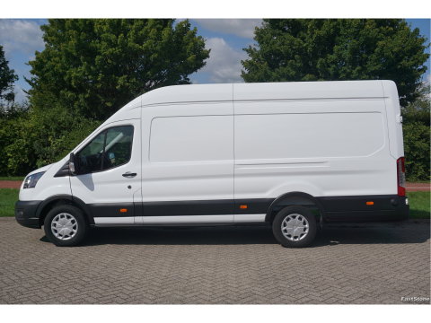 Ford Transit 350L 130PK L4H3 BPM VRIJ!! 12" Sync4 Navi, Trekhaak, Stoel-Stoel!! NR. 438