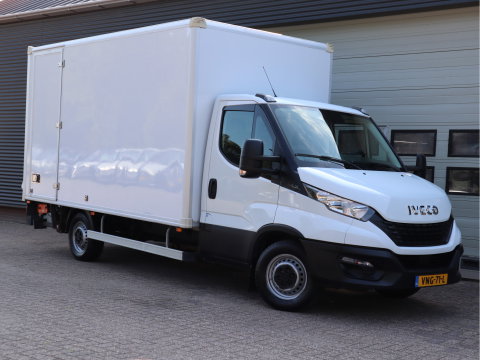 Iveco Daily 35S14 136pk Euro 6 Bakwagen - Dhollandia Klep + Zijdeur - Airco - Camera