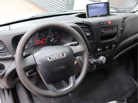 Iveco Daily 50C15 3.0 Euro 6 - HIAB kraan - 2 x PTO - NIDO - Openlaadbak