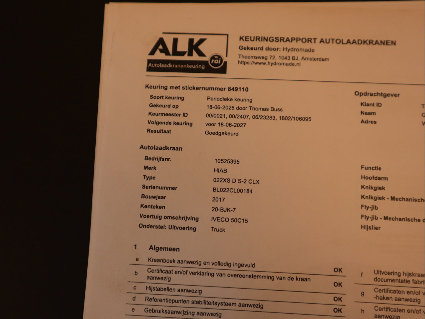 Iveco Daily 50C15 3.0 Euro 6 - HIAB kraan - 2 x PTO - NIDO - Openlaadbak