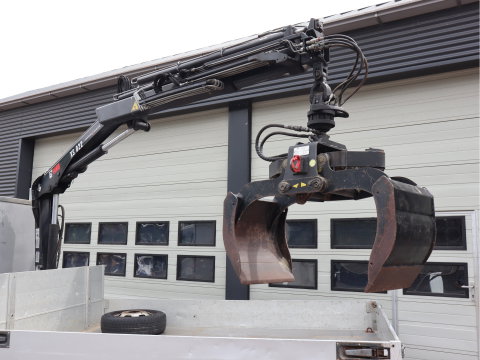 Iveco Daily 50C15 3.0 Euro 6 - HIAB kraan - 2 x PTO - NIDO - Openlaadbak