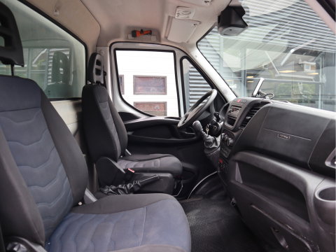 Iveco Daily 50C15 3.0 Euro 6 - HIAB kraan - 2 x PTO - NIDO - Openlaadbak