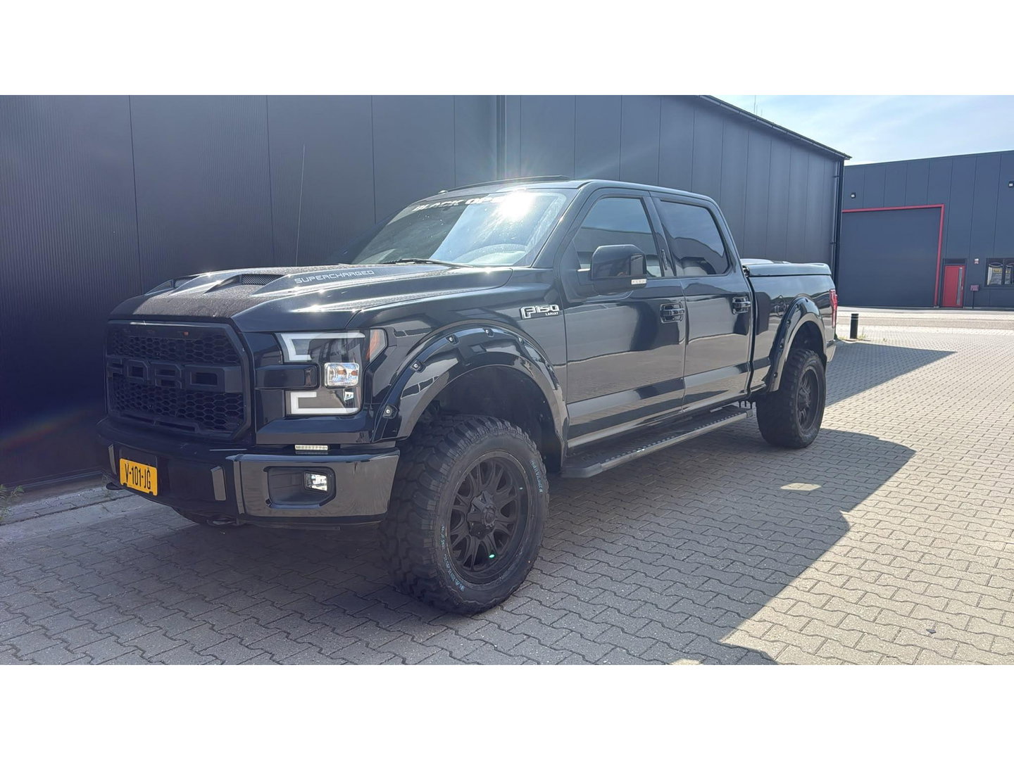 Ford USA F-150 3.5 V6 Ecoboost SuperCrew XXL Blackops Pano Lange laadbak