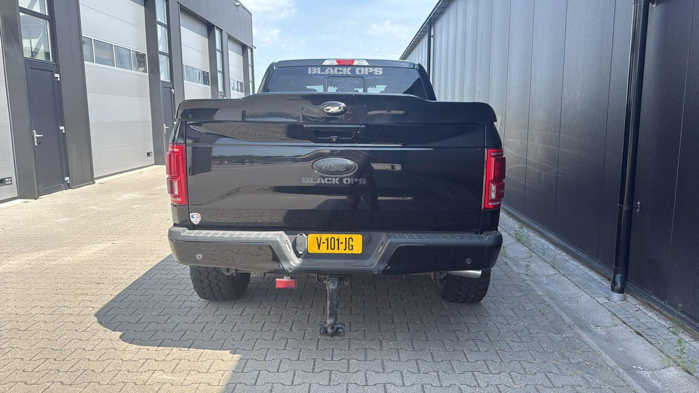 Ford F 150 USA 3.5 V6 Ecoboost SuperCrew XXL Blackops Pano Lange laadbak