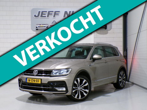 Volkswagen Tiguan 2.0 TSI DSG 220PK 4Motion Highline R-Line "Automaat" Full-LED Trekhaak Apple-Carplay Dynaudio Virtual Stoelverw.