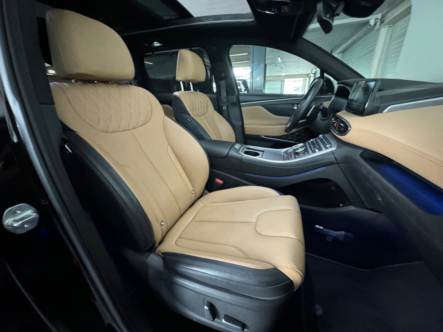 Hyundai Santa Fe 1.6 T-GDI PHEV Premium Plus Sky 7p. Pano|Dodehoek|Keyless|Stoelventilatie