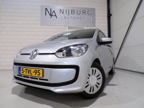 Volkswagen up! 1.0 move up! "Origineel NL!" 1e eigenaar! Bluetooth Navigatie Airco Elektrische-ramen Garantie NAP