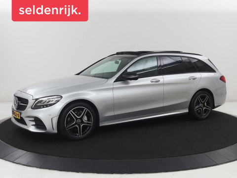 Mercedes-Benz C-Klasse Estate 180 Business Solution | Panoramadak | Half leder | Stoelverwarming | Virtueel dashboard | 360 Camera | Park assist | Climate control | Cruise control |
