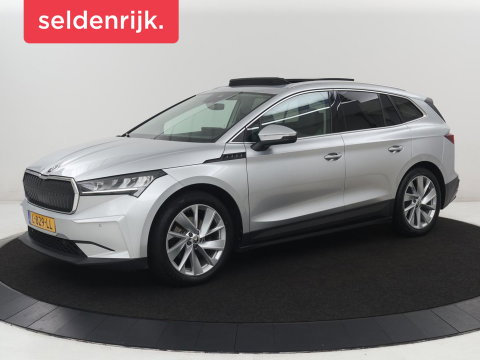 Škoda Enyaq iV 60 | SOH 92,4% | Panoramadak | Stoel/stuur verwarming | Half leder | Adaptive cruise | Carplay | Virtueel dashboard | Sfeerverlichting | Climate control | Camera | Park assist |