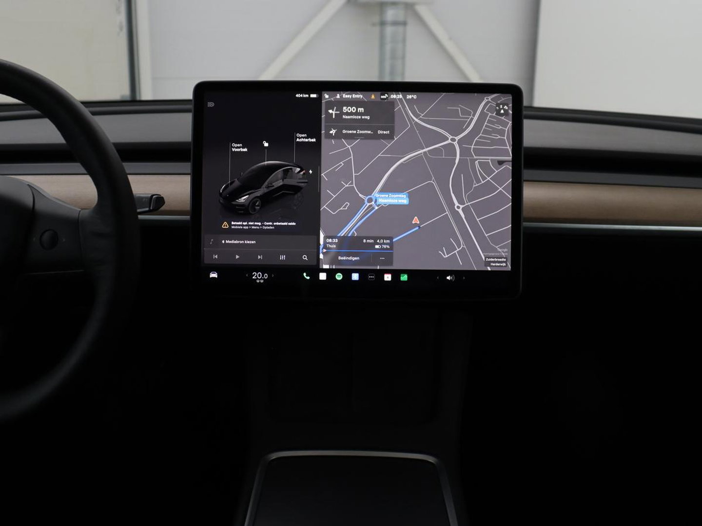 Tesla Model 3 Long Range AWD 75 kWh | SOH 88,8% | Panoramadak | Leder | Memory | Stuur/stoel verwarming | Achterbank verwarming | Adaptive cruise | Climate control