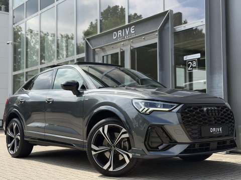 Audi Q3 Sportback 45 TFSI e S-Line |Pano|Memory|Sfeer|ACC|20"|Trekhaak|Daytona-Zwartoptiek