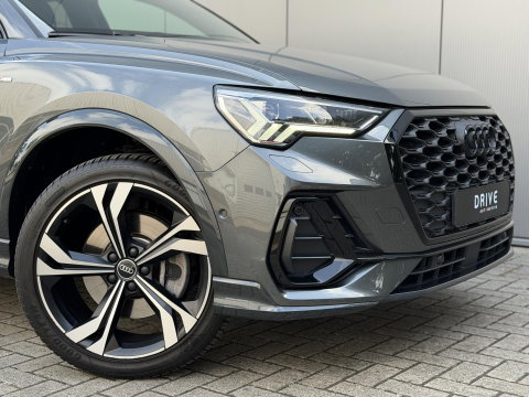 Audi Q3 Sportback 45 TFSI e S-Line |Pano|Memory|Sfeer|ACC|20"|Trekhaak|Daytona-Zwartoptiek