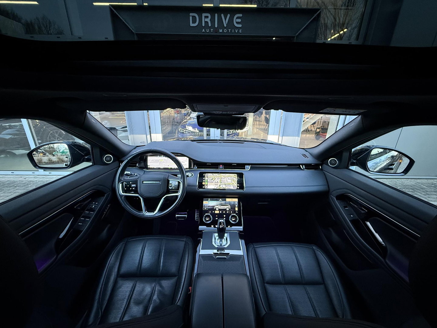 Land Rover Range Rover Evoque 1.5 P300e AWD R-Dynamic HSE Black Style|Schuif/kantel dak|Sfeer|Meridian|Matrix|Trekhaak