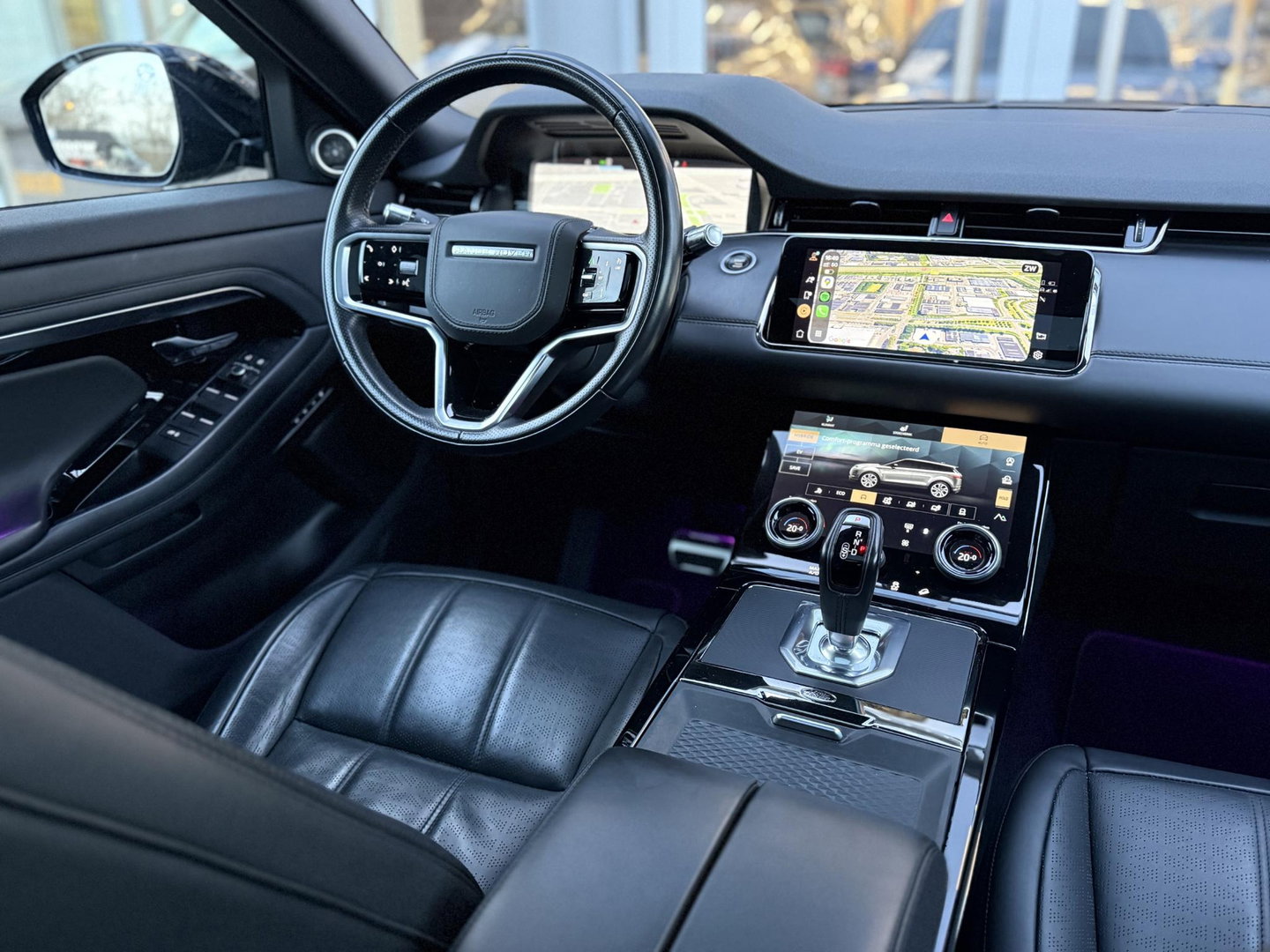 Land Rover Range Rover Evoque 1.5 P300e AWD R-Dynamic HSE Black Style|Schuif/kantel dak|Sfeer|Meridian|Matrix|Trekhaak
