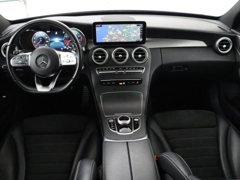 Mercedes-Benz C-Klasse Estate 180 Business Solution | Panoramadak | Half leder | Stoelverwarming | Virtueel dashboard | 360 Camera | Park assist | Climate control | Cruise control |
