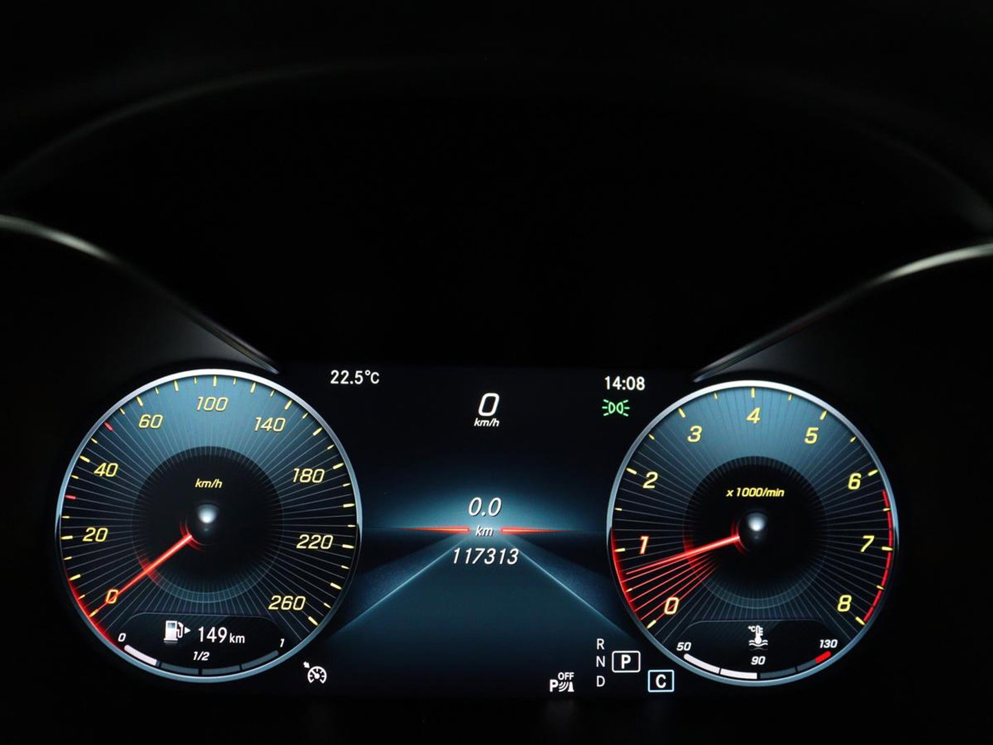 Mercedes-Benz C-Klasse Estate 180 Business Solution | Panoramadak | Half leder | Stoelverwarming | Virtueel dashboard | 360 Camera | Park assist | Climate control | Cruise control |