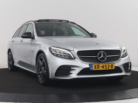 Mercedes-Benz C-Klasse Estate 180 Business Solution | Panoramadak | Half leder | Stoelverwarming | Virtueel dashboard | 360 Camera | Park assist | Climate control | Cruise control |