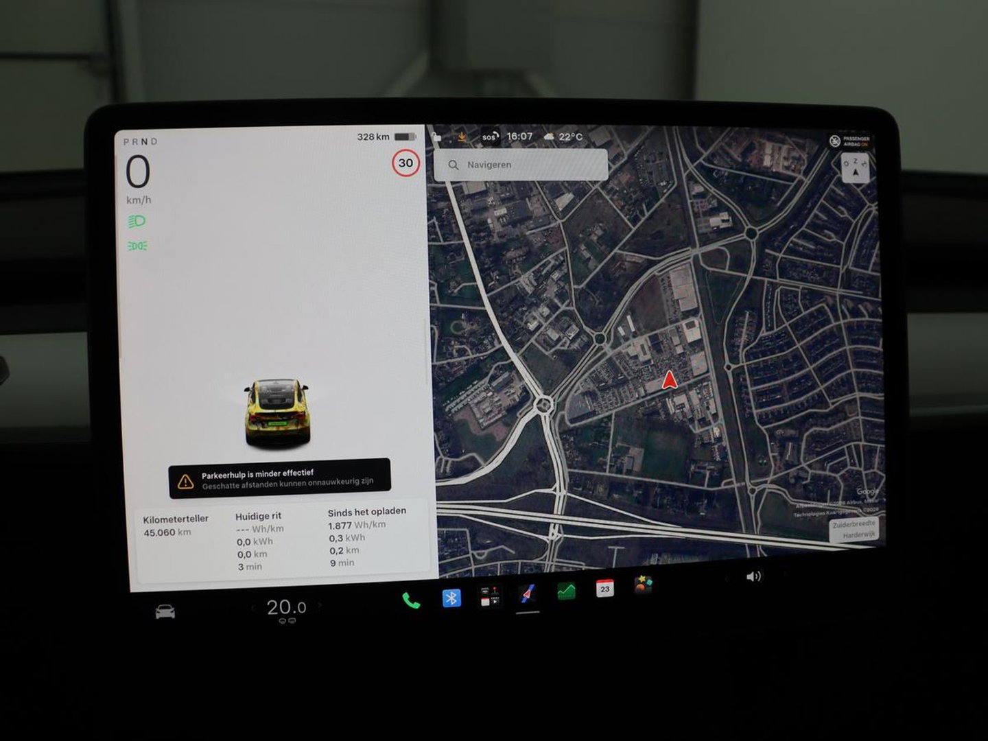 Tesla Model Y Performance AWD 75 kWh | SOH 94.8% | Traffic-Aware Cruise control | Leder | Achterbank verwarming | 21'' | Full LED | Panoramadak |