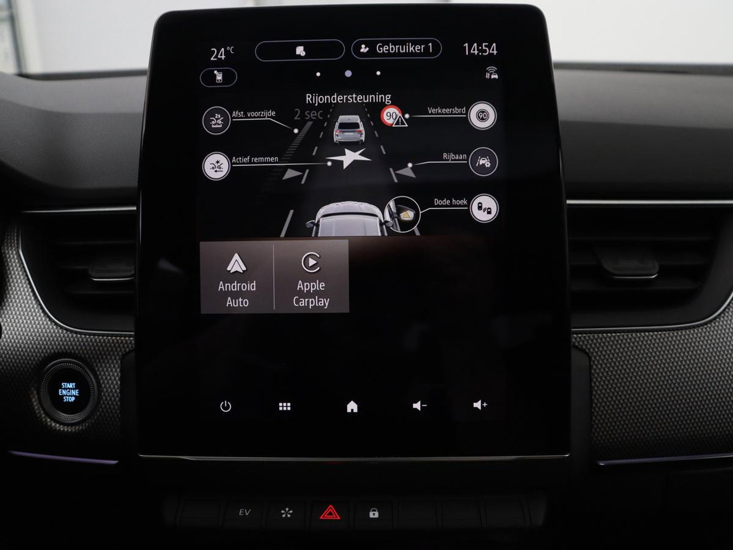 Renault Arkana 1.6 E-Tech Hybrid 145 Intens | Panoramadak | Half leder | Carplay | Adaptive cruise | Dodehoek detectie | Camera | Park assist | Climate control | Trekhaak