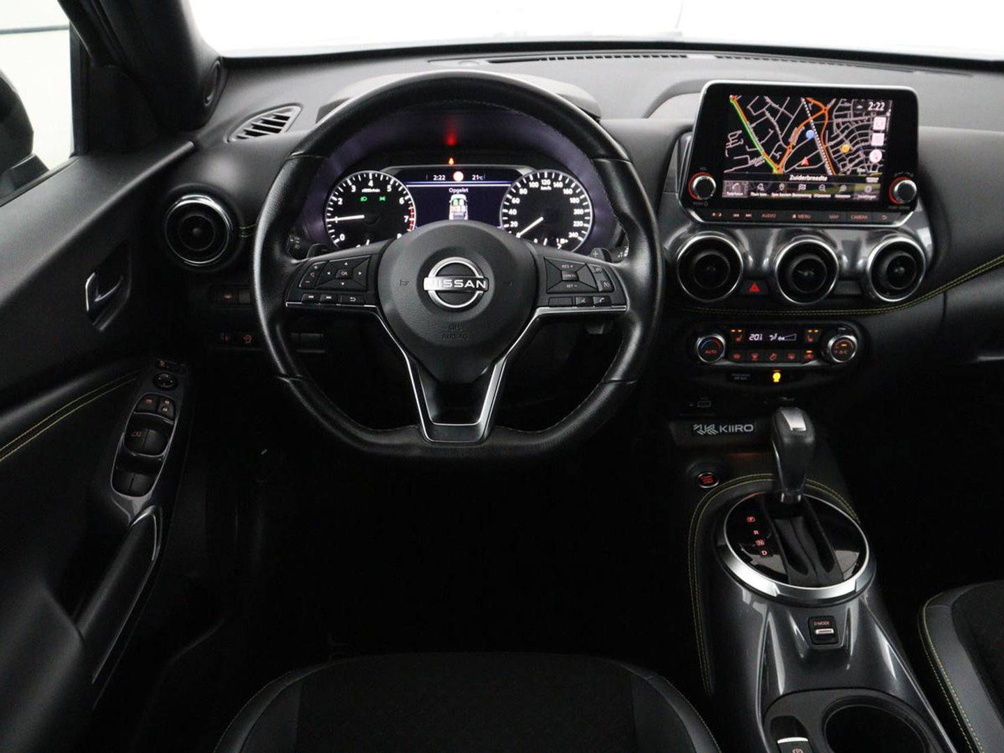 Nissan Juke 1.0 DIG-T Kiiro | Half leder | Stoelverwarming | Cruise control | Lane assist | Navigatie | Carplay | Camera | Park assist | Trekhaak