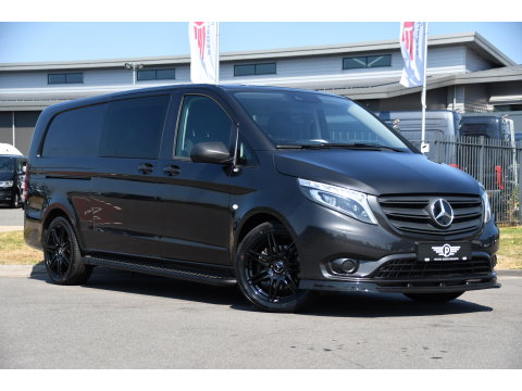 Mercedes-Benz Vito 124 CDI L3 DC PB Edition Camera, Cruise, Carplay, Stoelverwarming, 237pk, Automaat, Multimedia, Trekhaak, Uniek!