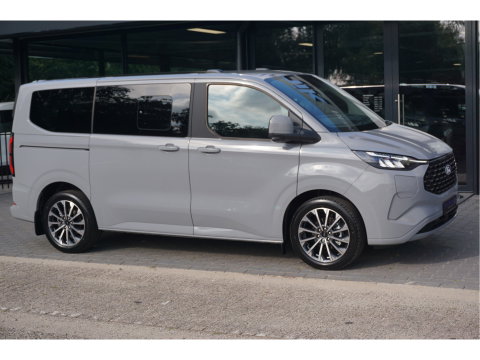 Ford Transit Custom Tourneo 340S 2.5 PHEV 233PK Titanium X PRIJS INCL. BPM Leder, 19" LM, B&O, Pano, Elec. Schuifdeur, Trekhaak!! NR. TR0