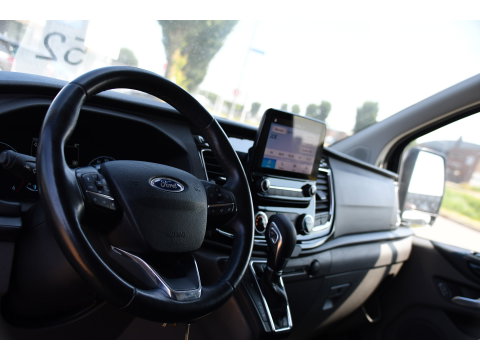 Ford Transit Custom 320 2.0 TDCI L2H1 Sport Black Edition Full Options! adaptieve Cruise, Camera, Carplay, Leder, Stoelverwarming, 185pk, LED, Automaat, Uniek!