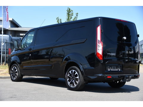 Ford Transit Custom 320 2.0 TDCI L2H1 Sport Black Edition Full Options! adaptieve Cruise, Camera, Carplay, Leder, Stoelverwarming, 185pk, LED, Automaat, Uniek!
