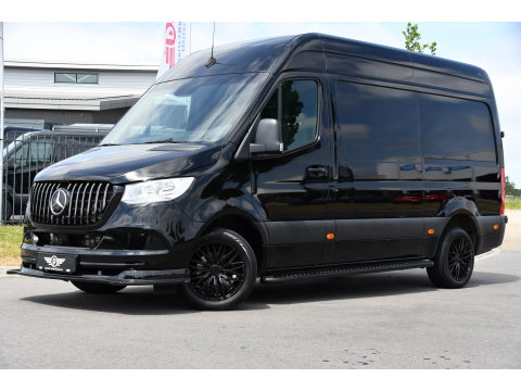 Mercedes-Benz Sprinter 316 1.9 CDI L2H2 RWD AMG Black Edition Camera, Cruise, Carplay, Automaat, 170PK, Standkachel, Multimedia, UNIEK!