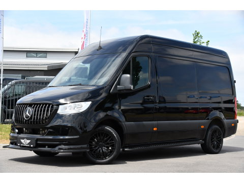 Mercedes-Benz Sprinter 316 1.9 CDI L2H2 RWD AMG Black Edition Camera, Cruise, Carplay, Automaat, 170PK, Standkachel, Multimedia, UNIEK!