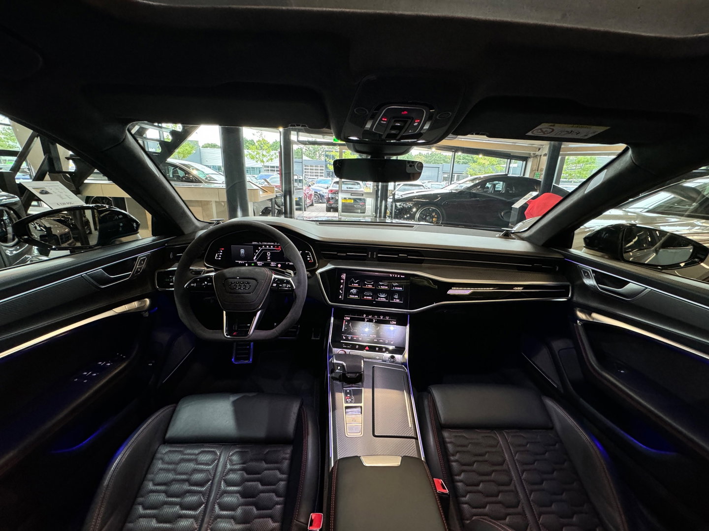 Audi RS6 RS 6 TFSI quattro Ceramic|B&O 3D|4-Wielsturing|Carbon|360 Camera