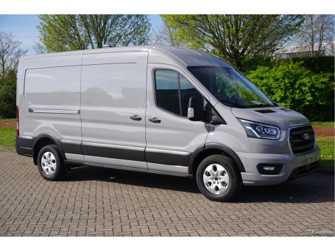 Ford Transit 350L L3H2 Limited AUT-8 165PK BPM VRIJ Navi, Adap. Cruise, 360° Cam, Trekhaak, 2x Schuifdeur!! NR. 270