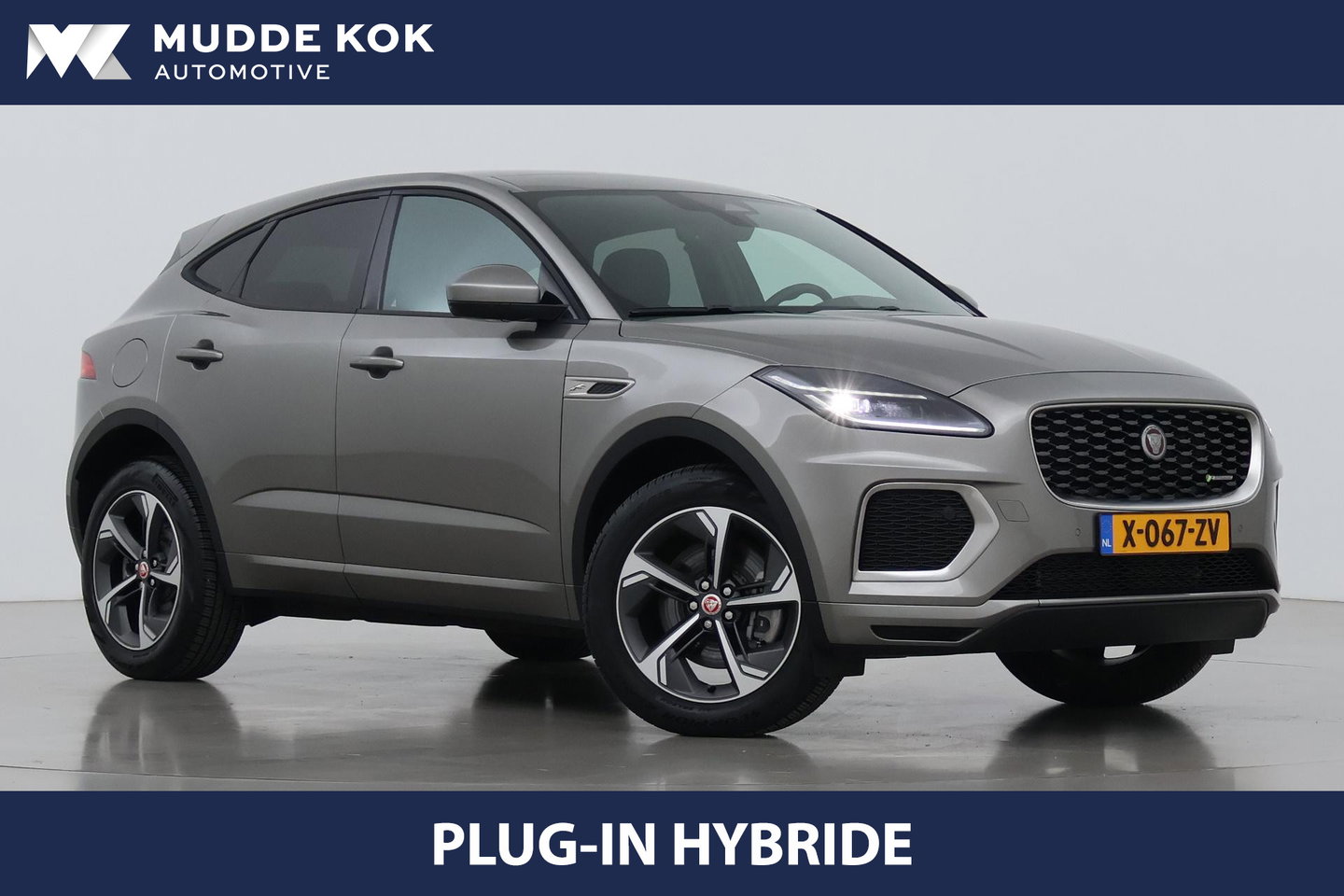 Jaguar E-PACE P300e R-Dynamic SE | Panoramadak | ACC | BLIS | Trekhaak | Getint Glas | Meridian Sound